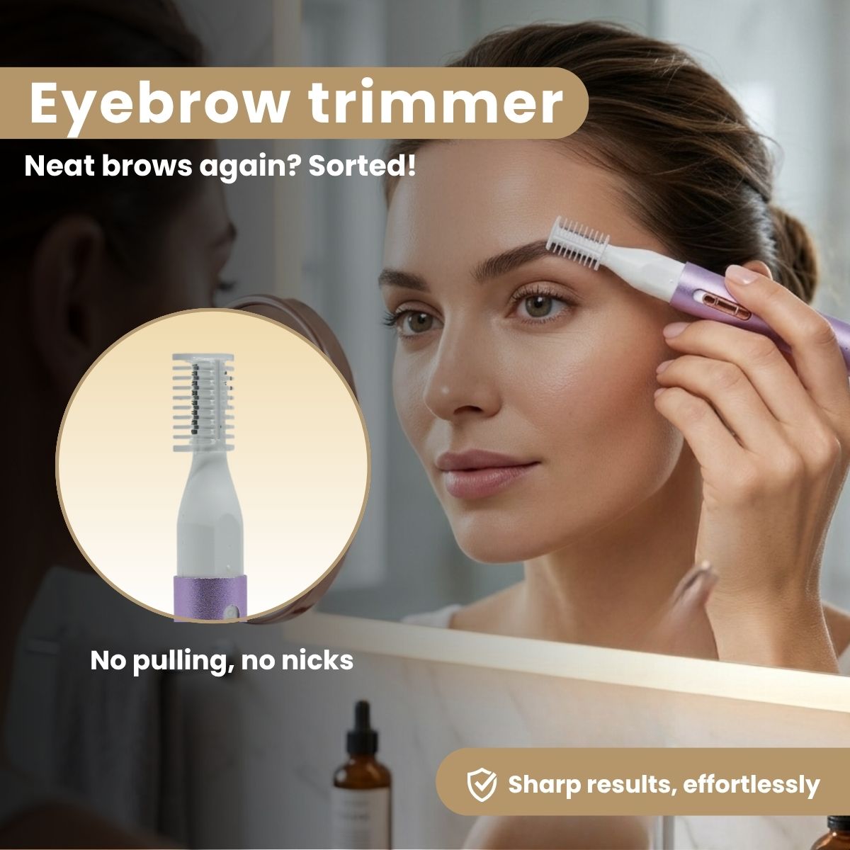 Nose & Eyebrow Trimmer 2-in-1 | Duo Trim